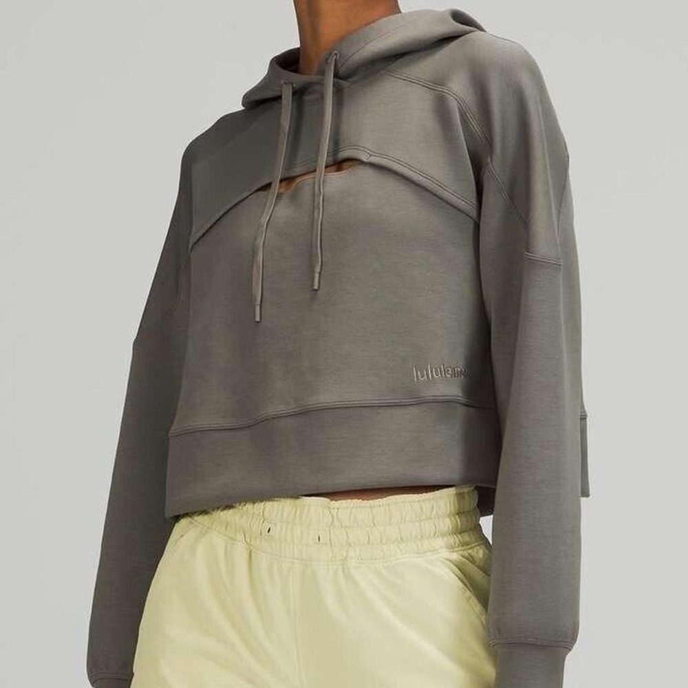 Lululemon Get Centred Crop Hoodie